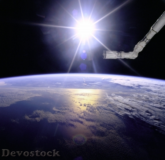 Devostock Sun Earth Space Ocean HD