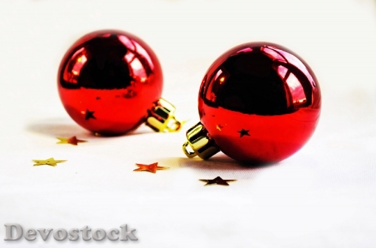 Devostock Christmas Balls Christmas Baubes 0 4K