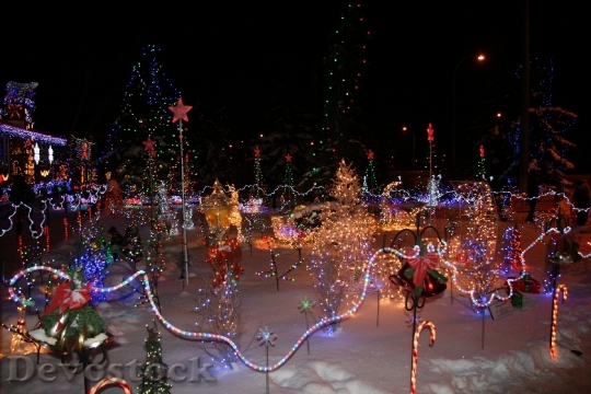 Devostock Christmas Lights Decoration 35660 4K