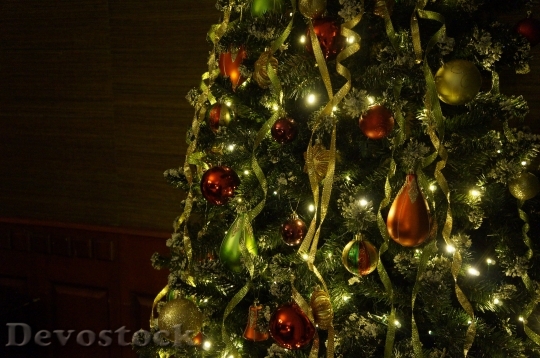 Devostock Christmas Tree New Yar 1 4K