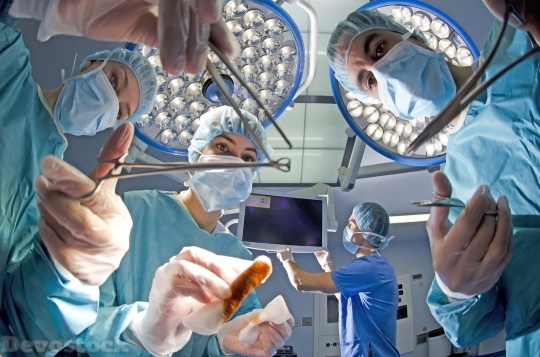 Devostock DOCTORS Performing OPERATION