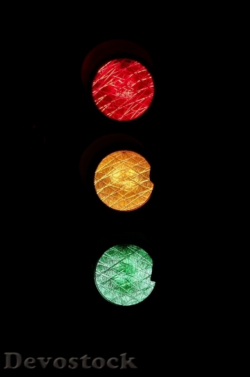 Devostock Light Road Sign Traffic Lights46287 4K