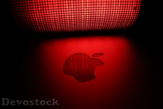 Devostock Red Lights Apple 13279 4K