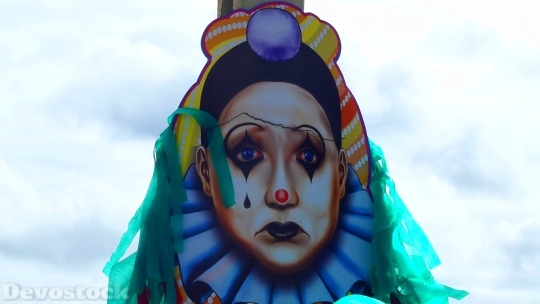 Devostock Carnival Masks Fun Face 4K