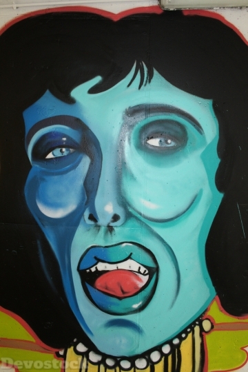 Devostock Murals Face Woman Expression 4K