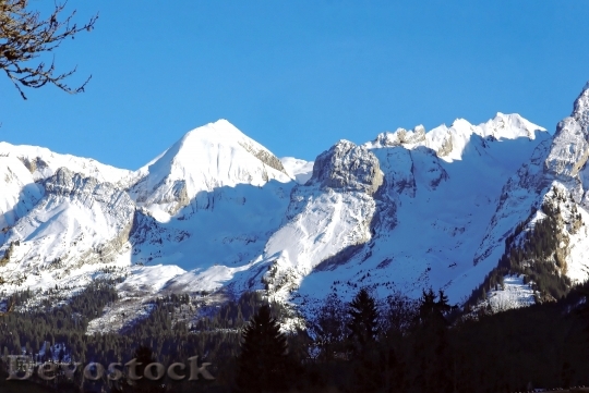 Devostock Alps Mont Blanc Points