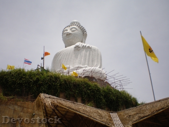 Devostock Buddha Statue Religion Buddhist