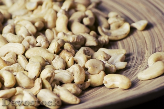Devostock Cashew Nuts Food Healthy