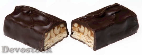 Devostock Chocolate Candy Bar Nougat