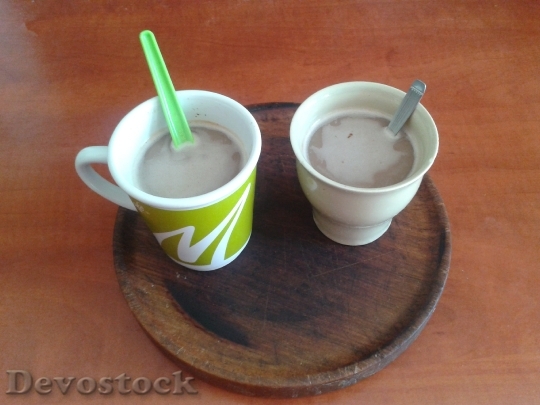 Devostock Coffee Cups Cappuccino Plate