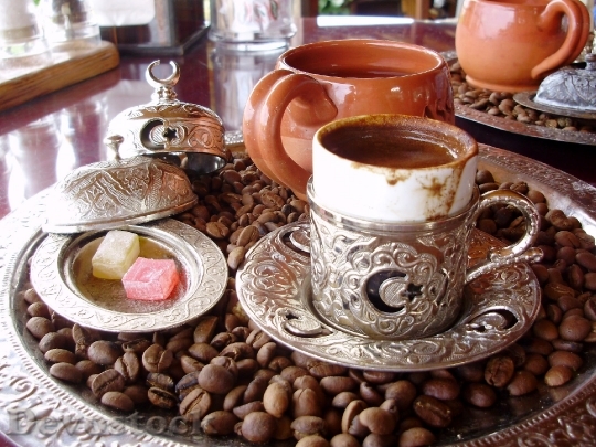 Devostock Coffee Turkish Delight 1023836
