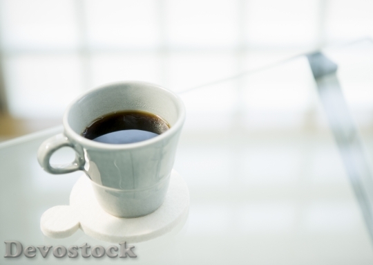 Devostock Cup Fresh Coffee On