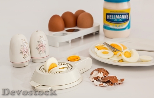 Devostock Egg Slicer Egg Hard