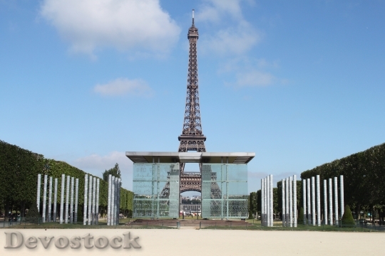 Devostock France Paris Eiffel Tower 0
