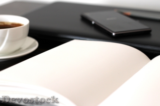Devostock Notebook Note Coffee Laptop