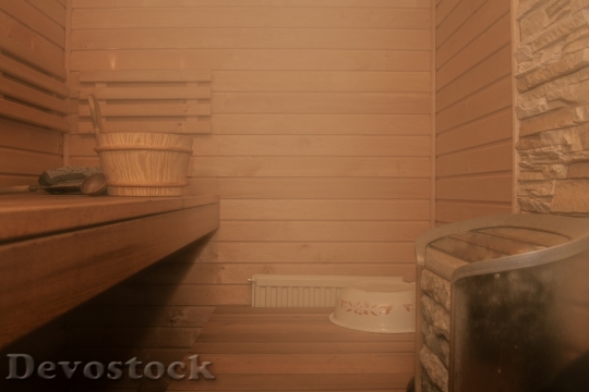Devostock Sauna Finnish Heat Steam