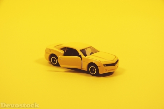 Devostock Yellow Car Toy 98293 4K