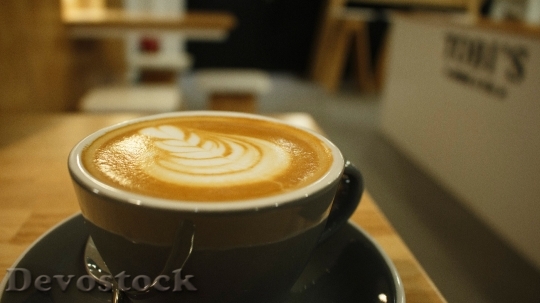 Devostock Art Caffeine Coffee 6228 4K