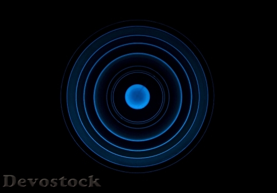 Devostock Art Lights Blue 24776 4K