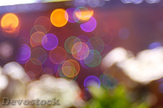 Devostock Art Lights Blur 39937 4K