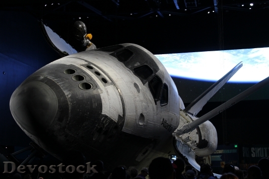 Devostock Atlantis Space Shuttle Space 0 HD