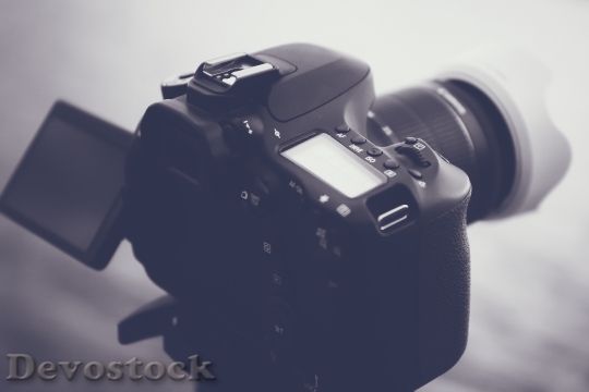Devostock Black And White Camera Lens 90581 4K
