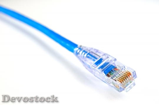 Devostock Blue Internet Connection 25706 4K