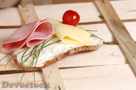 Devostock Bread Food Cheese 8987 4K