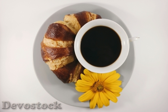 Devostock Bread Food Coffee 13323 4K
