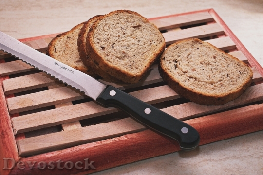 Devostock Bread Food Knife 138204 4K