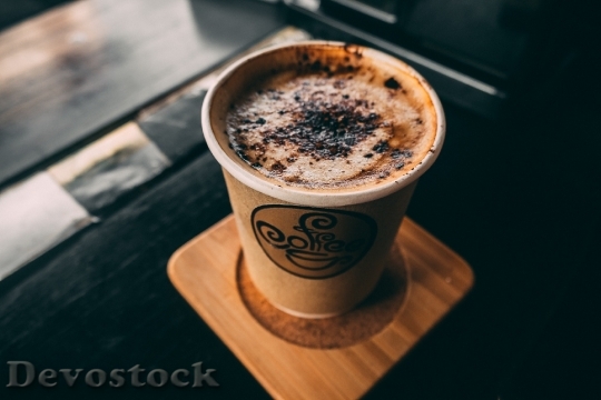 Devostock Caffeine Coffee Cup 84946 4K