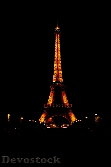 Devostock City Art Eiffel Tower 63263 4K