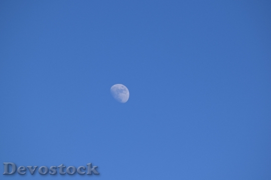 Devostock Day Moon Lunar Half HD