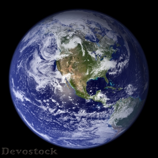 Devostock Earth Blue Planet Globe 10 HD