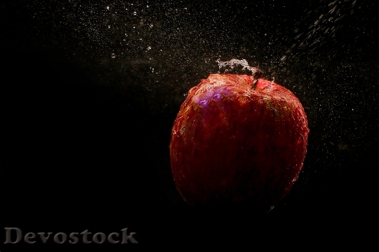 Devostock Food Apple Wet 72431 4K
