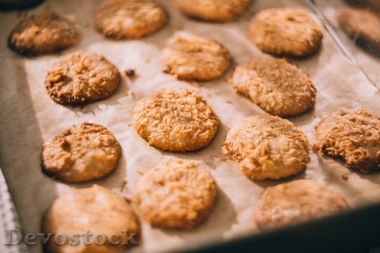 Devostock Food Cookies Baking 31075 4K