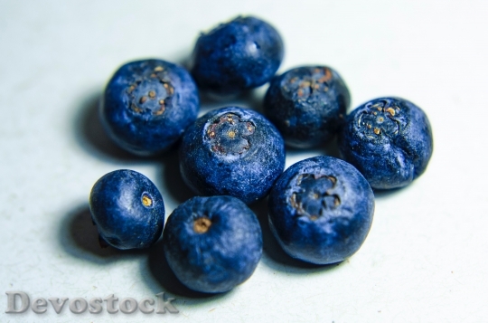 Devostock Food Fruits Blueberries 11317 4K