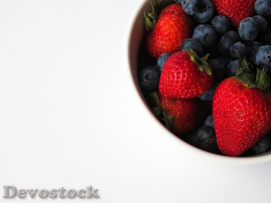 Devostock Food Fruits Blueberries 43707 4K