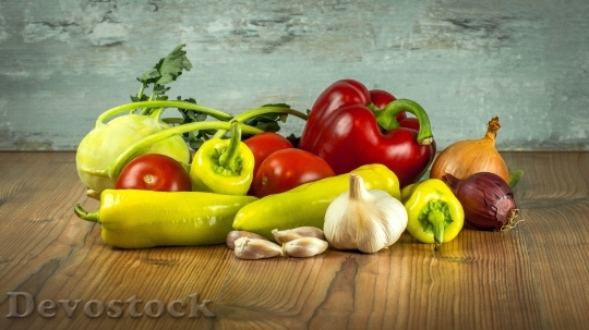 Devostock Food Healthy Vegetables 16123 4K