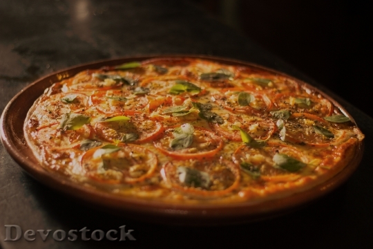 Devostock Food Italian Pizza 104920 4K