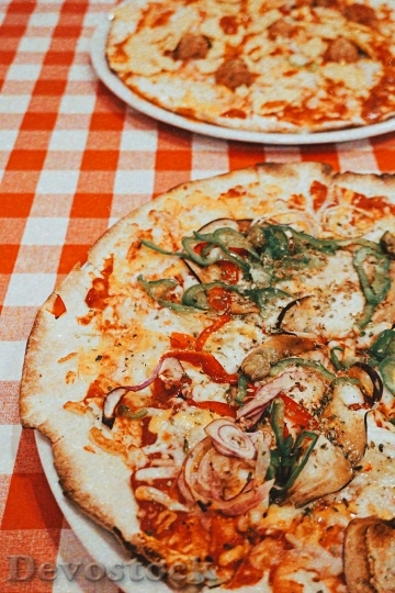 Devostock Food Italian Pizza 125337 4K