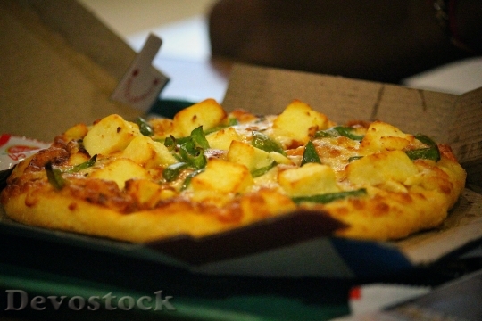 Devostock Food Pizza Meal 57809 4K