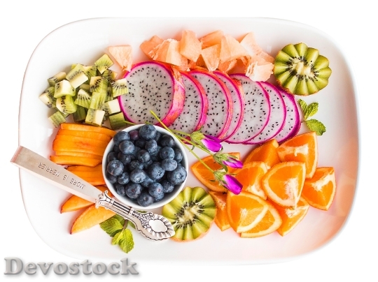 Devostock Food Plate Healthy 24785 4K