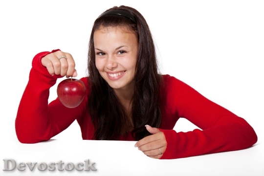 Devostock Food Red Apple 4123 4K