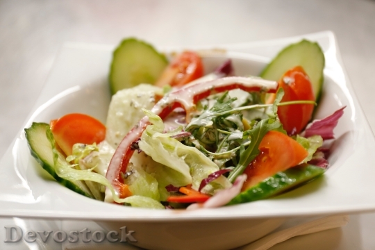 Devostock Food Salad Vegetables 101318 4K