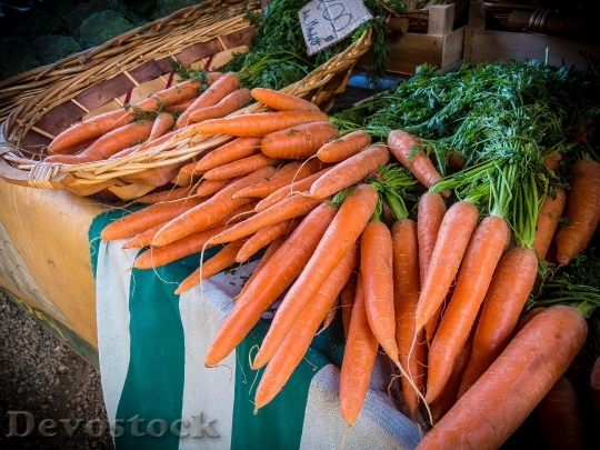 Devostock Food Vegetables Market 7340 4K