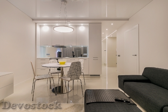 Devostock House Table Apartment 81392 4K