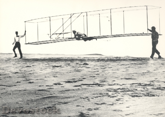 Devostock Invention Wright Brothers Aircraft HD