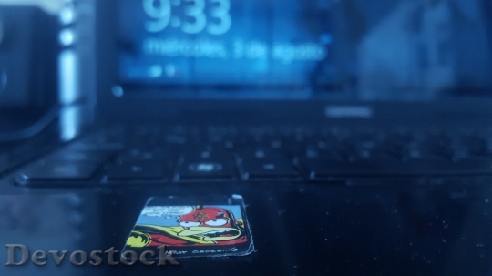Devostock Laptop Technology Blur 16509 4K