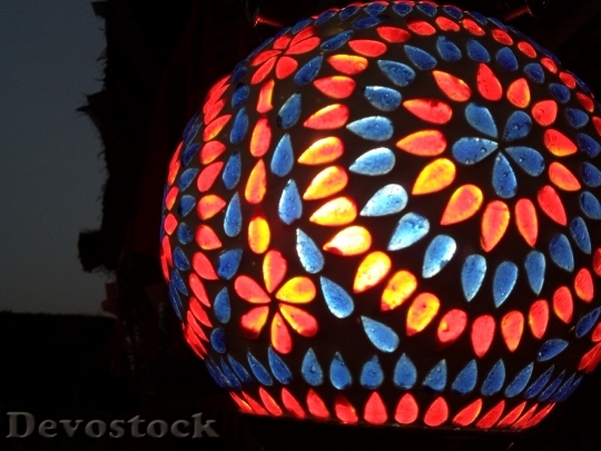 Devostock Light Art Night 18643 4K